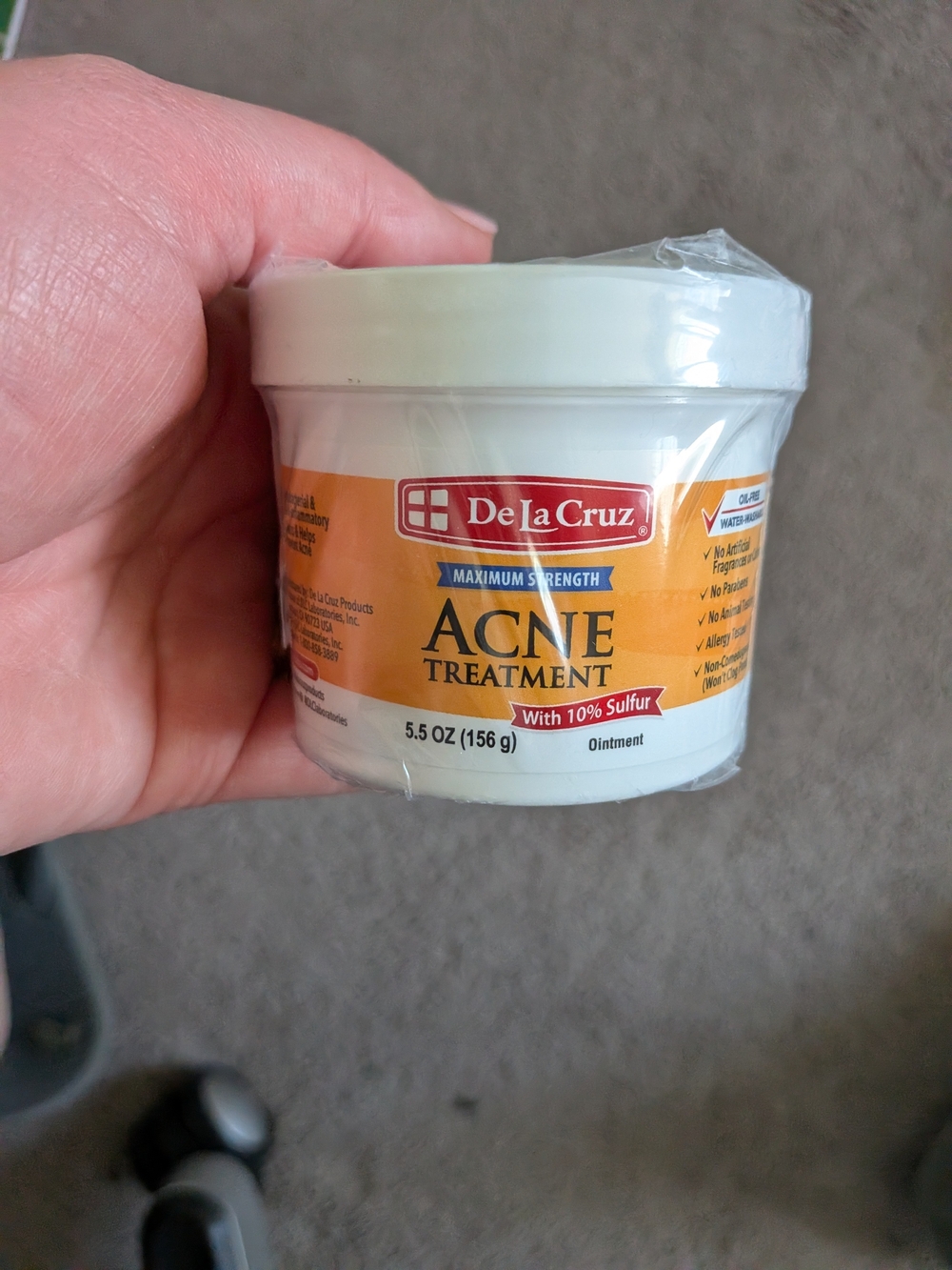 De La Cruz Acne Treatment Ointment - New
